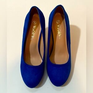 Women's Blue Heels